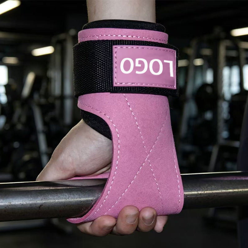 1 pair of adjustable wristbands, weightlifting wristbands, fitness strength lifts, pull-ups, gloves, palm guards, dumbbells, MOQ: 2 pieces